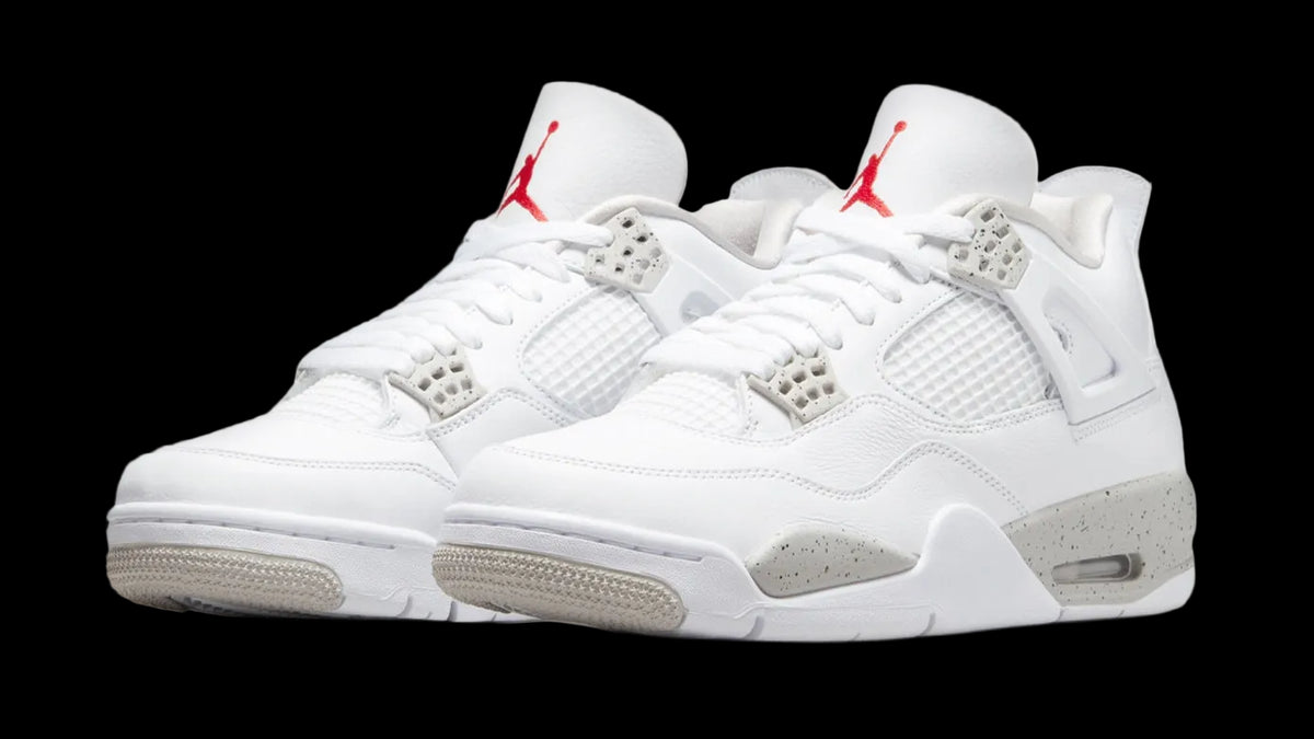 AIR JORDAN 4 RETRO WHITE OREO