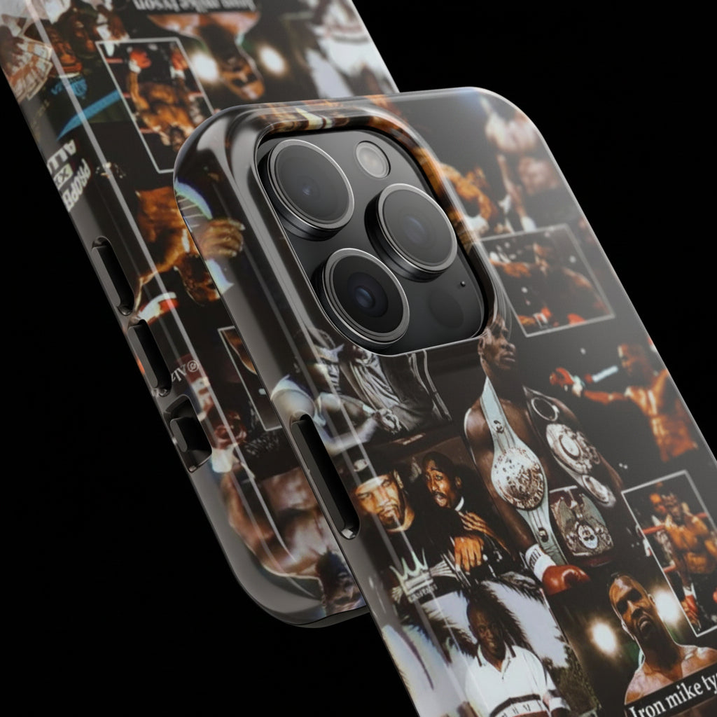 Mike Tyson Collage Tough Phone Case