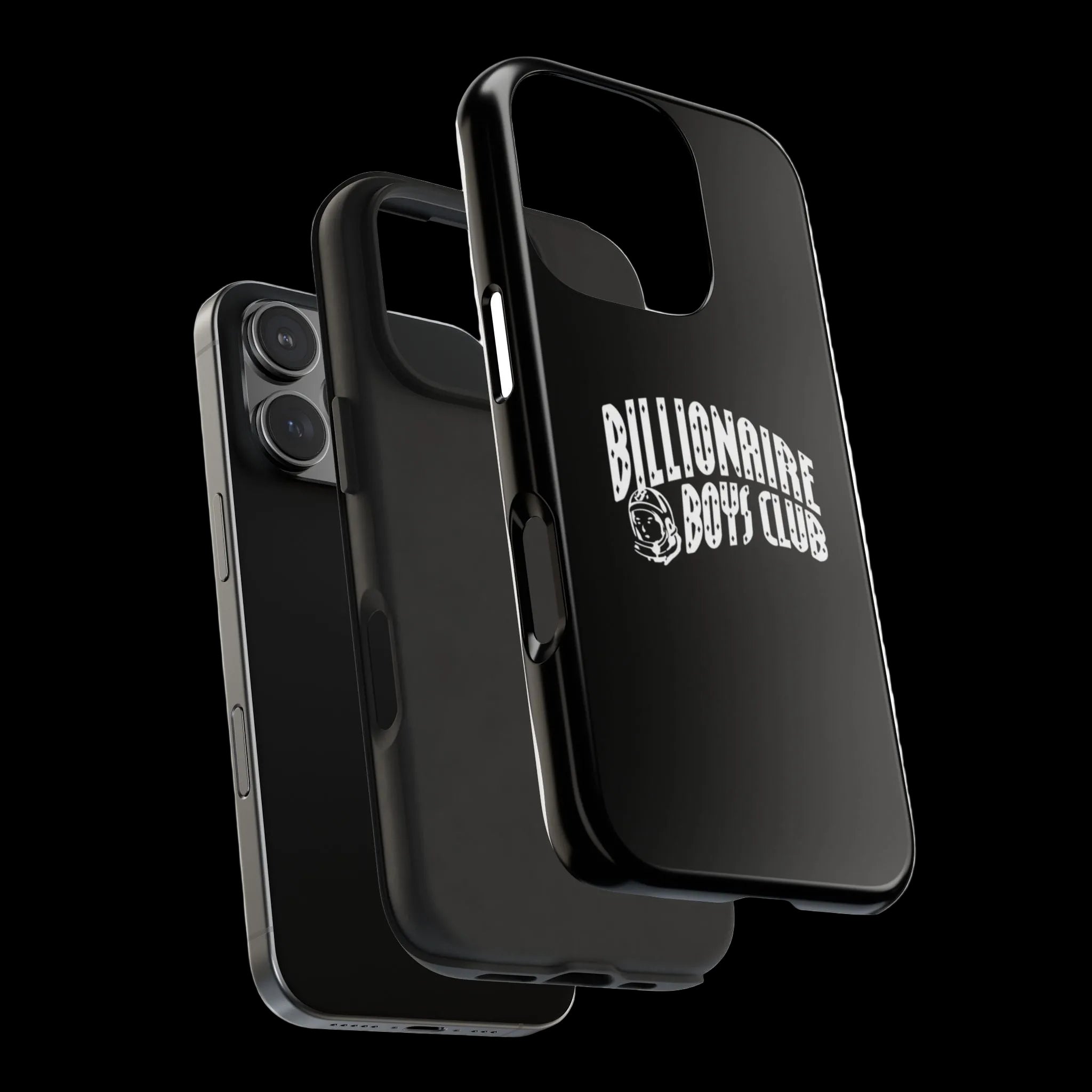 Billionaire Boys Club Tough Phone Case — Black Logo Protective Cover