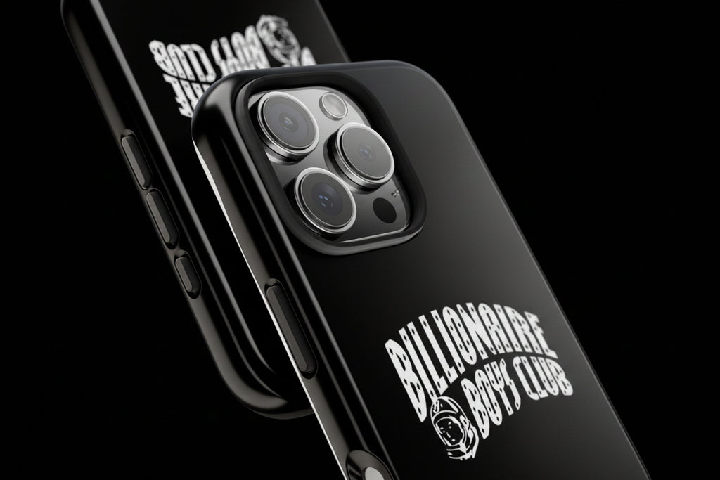 Billionaire Boys Club Tough Phone Case — Black Logo Protective Cover