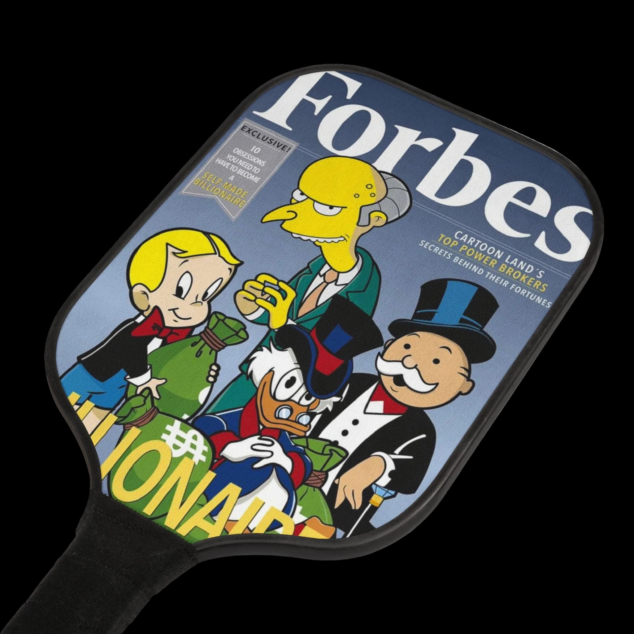 Forbes Monopoly Cover Pickleball Paddle Set