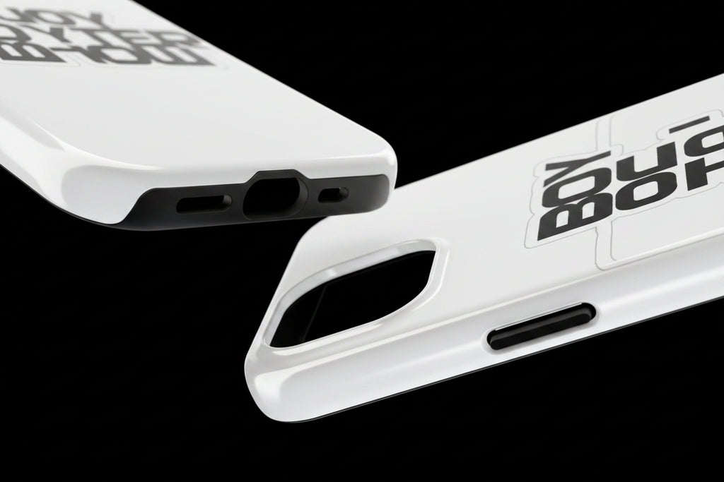 Boy Better Know Tough Phone Case — Bold Black Logo Protective Cover