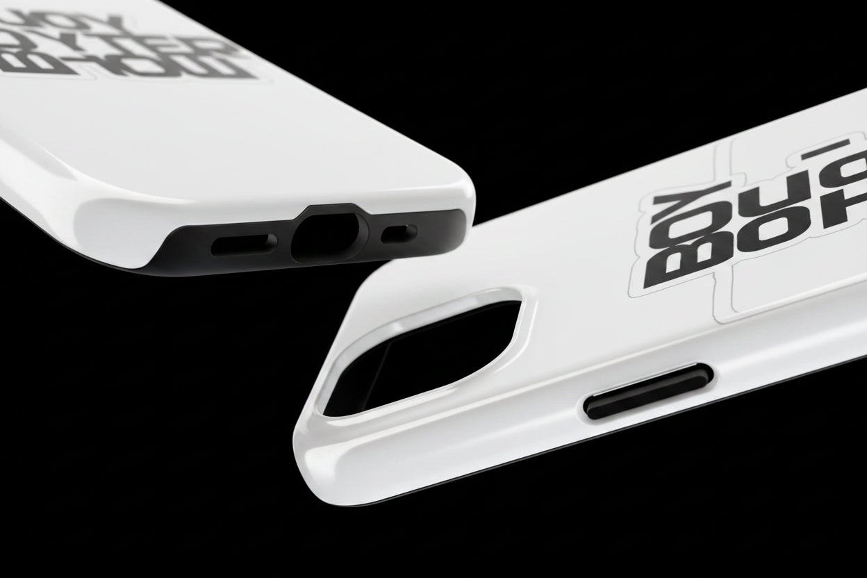 Boy Better Know Tough Phone Case — Bold Black Logo Protective Cover