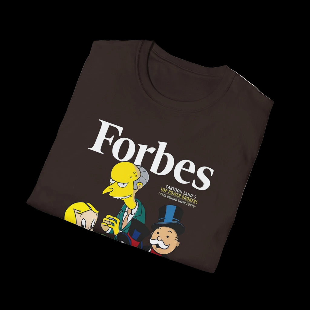 T-Shirt — 'Billionaires' Cartoon Parody Graphic Tee