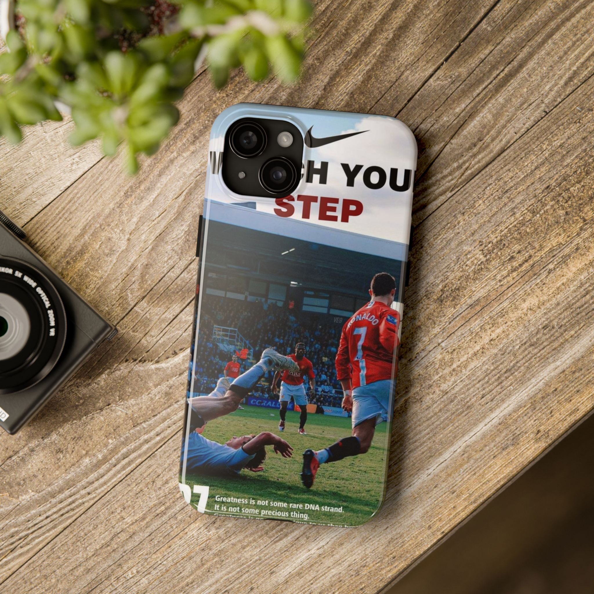 CR7 "Watch Your Step" Phone Case
