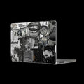 Collage Noir Matte MacBook Case