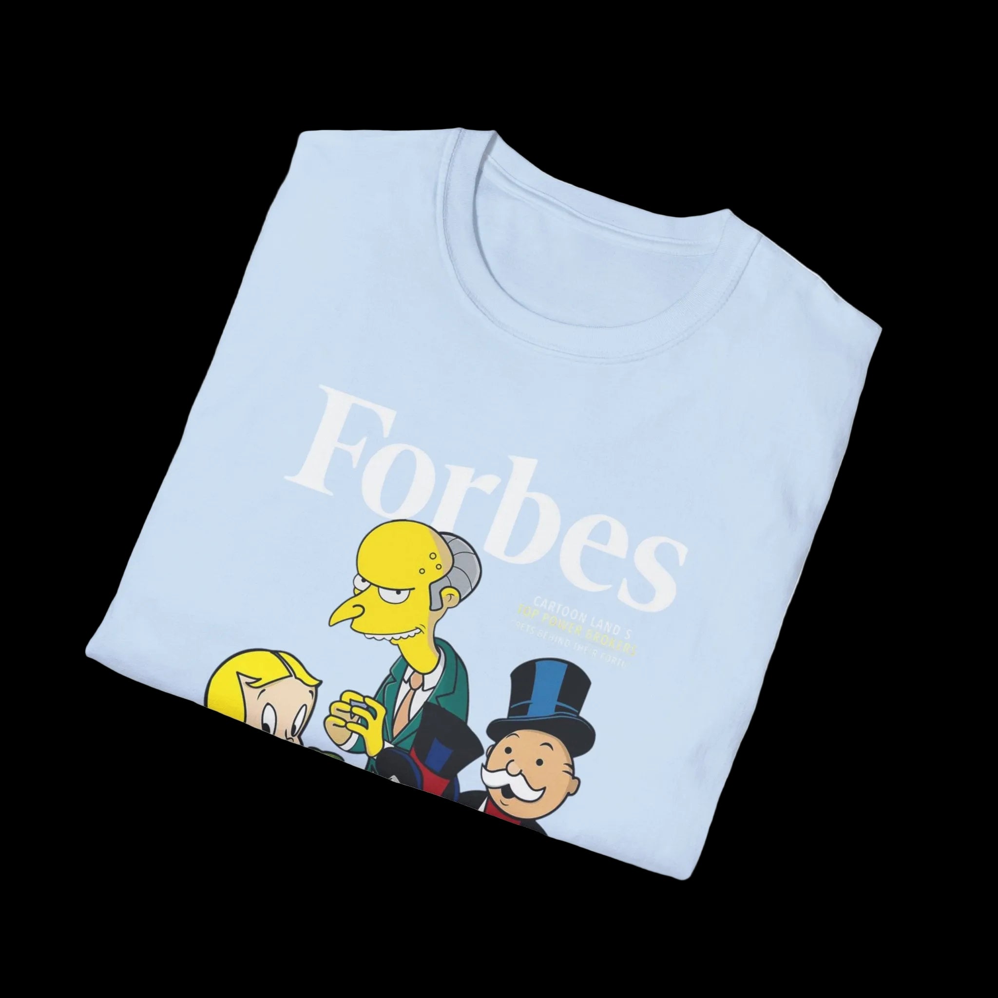 T-Shirt — 'Billionaires' Cartoon Parody Graphic Tee