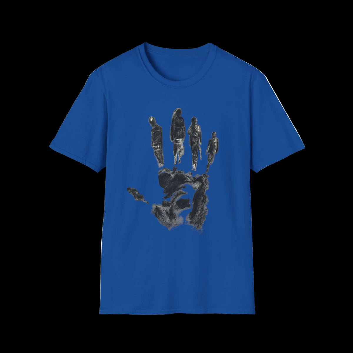 Abstract Handprint Silhouette T-Shirt