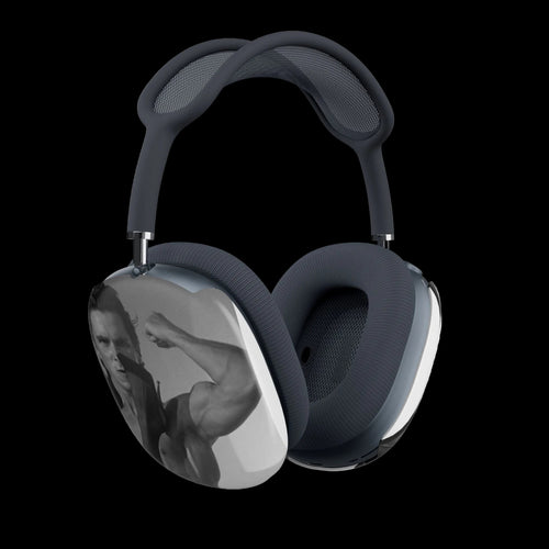 AirPods Max Shell Case — Vintage Muscle Man Photo Custom Ear Cup Covers