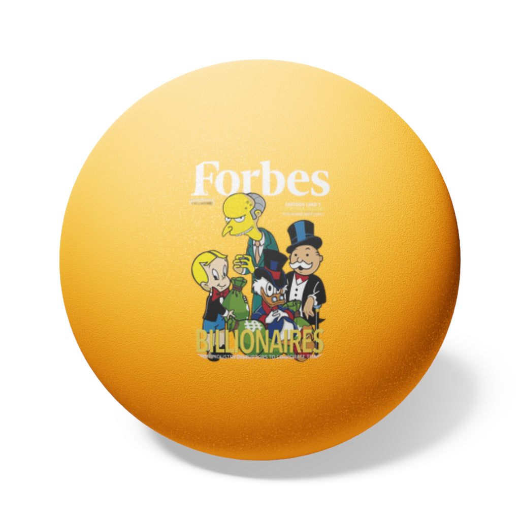 Ping Pong Balls — 6-Pack “Billionaires” Logo Table Tennis Balls