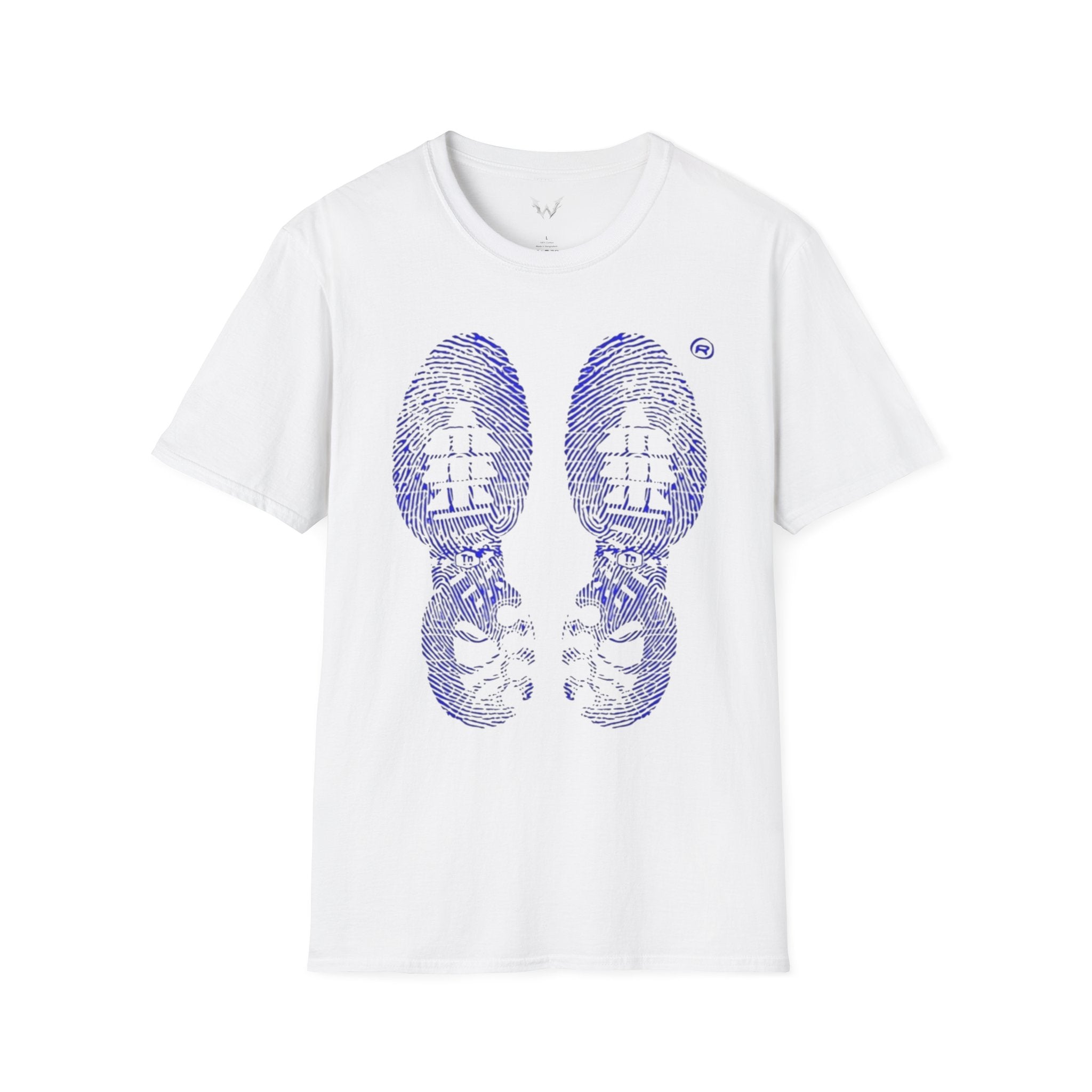 Shoe Sole Fingerprint Graphic Tee