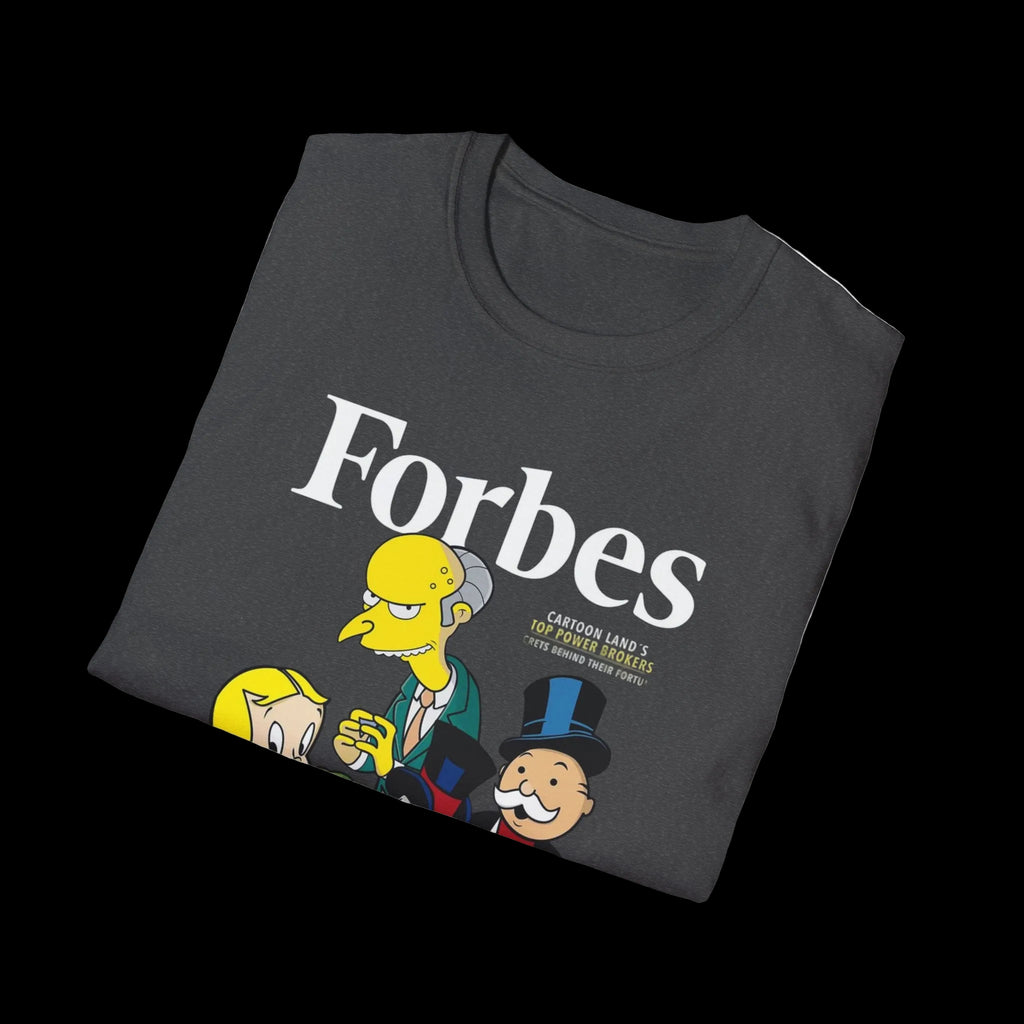 T-Shirt — 'Billionaires' Cartoon Parody Graphic Tee