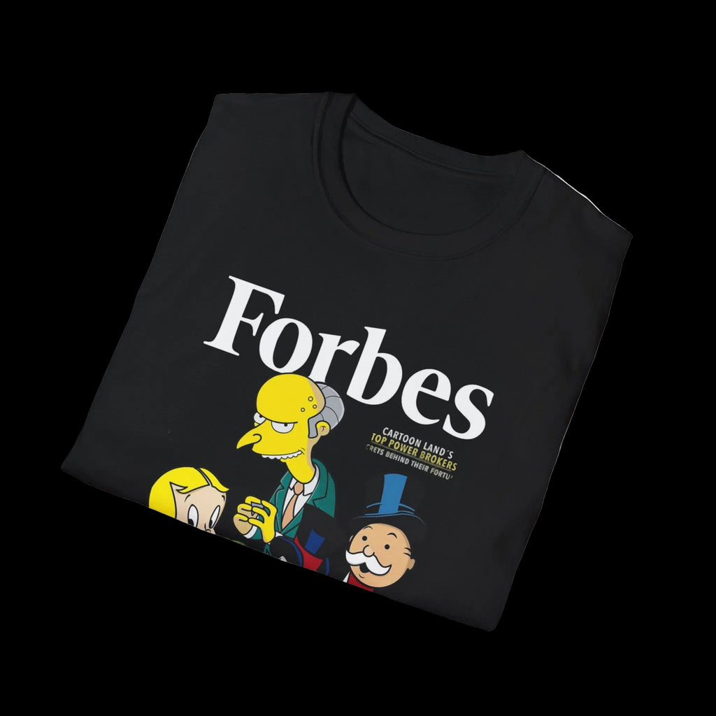 T-Shirt — 'Billionaires' Cartoon Parody Graphic Tee