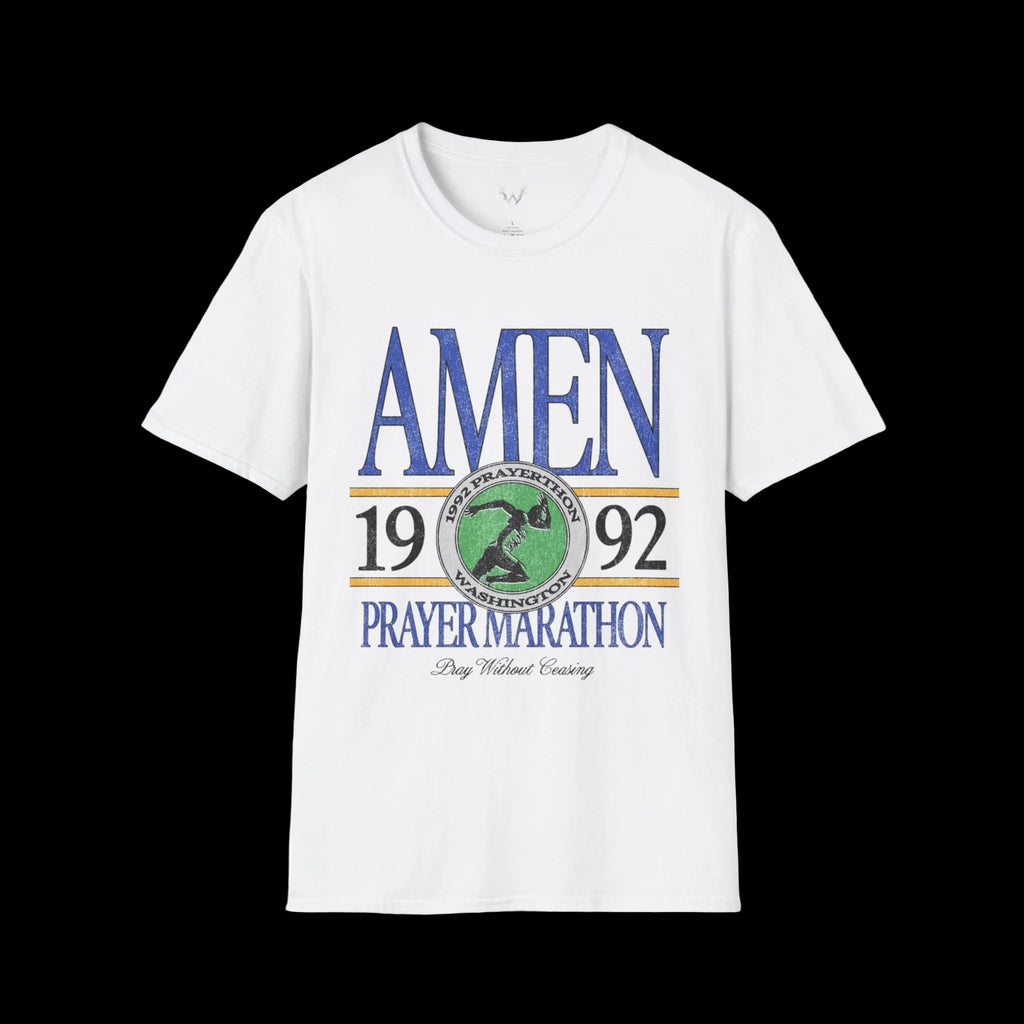 Amen 1992 Prayer Marathon T-Shirt