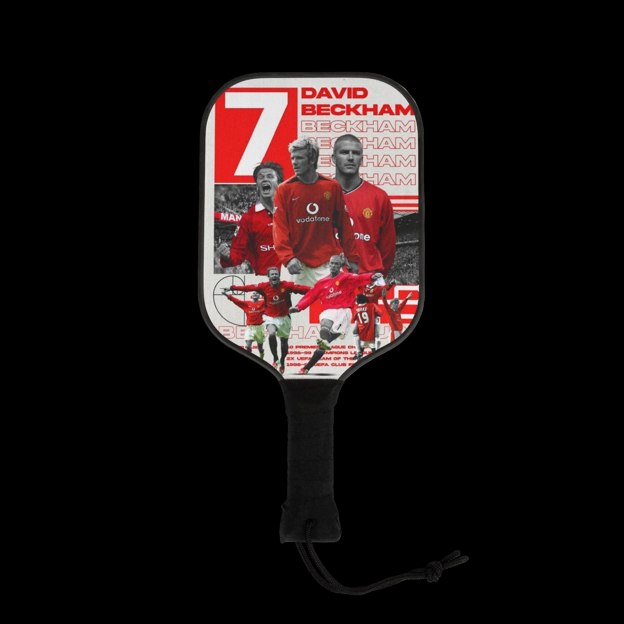 David Beckham #7 Soccer Retro Pickleball Paddle Set