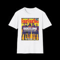 Barcelona FourFourTwo Magazine Cover T-Shirt — Retro Football Squad Tee