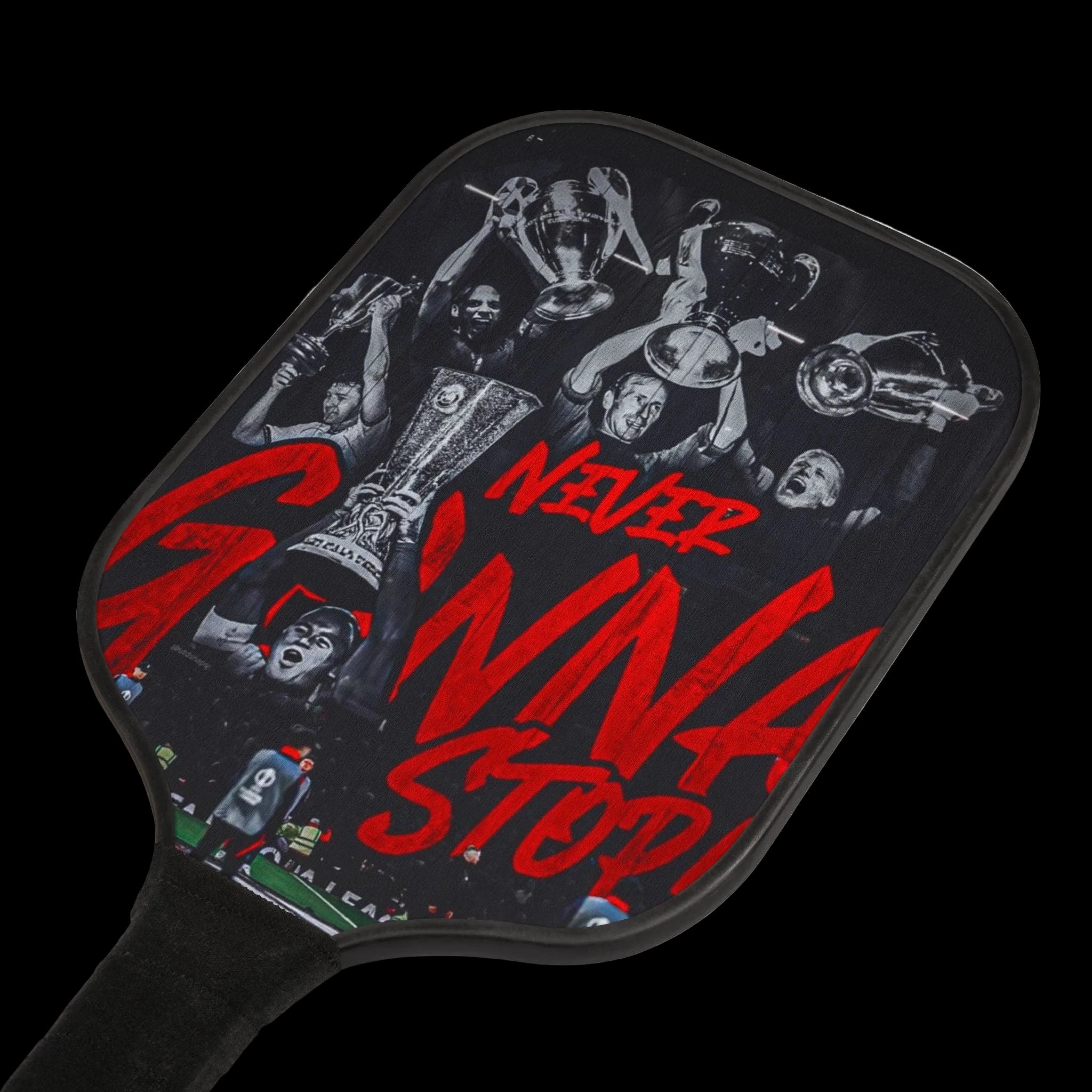 Manchester United 'Never Gonna Stop' Graphic Pickleball Kit (2 Paddles + 2 Balls)