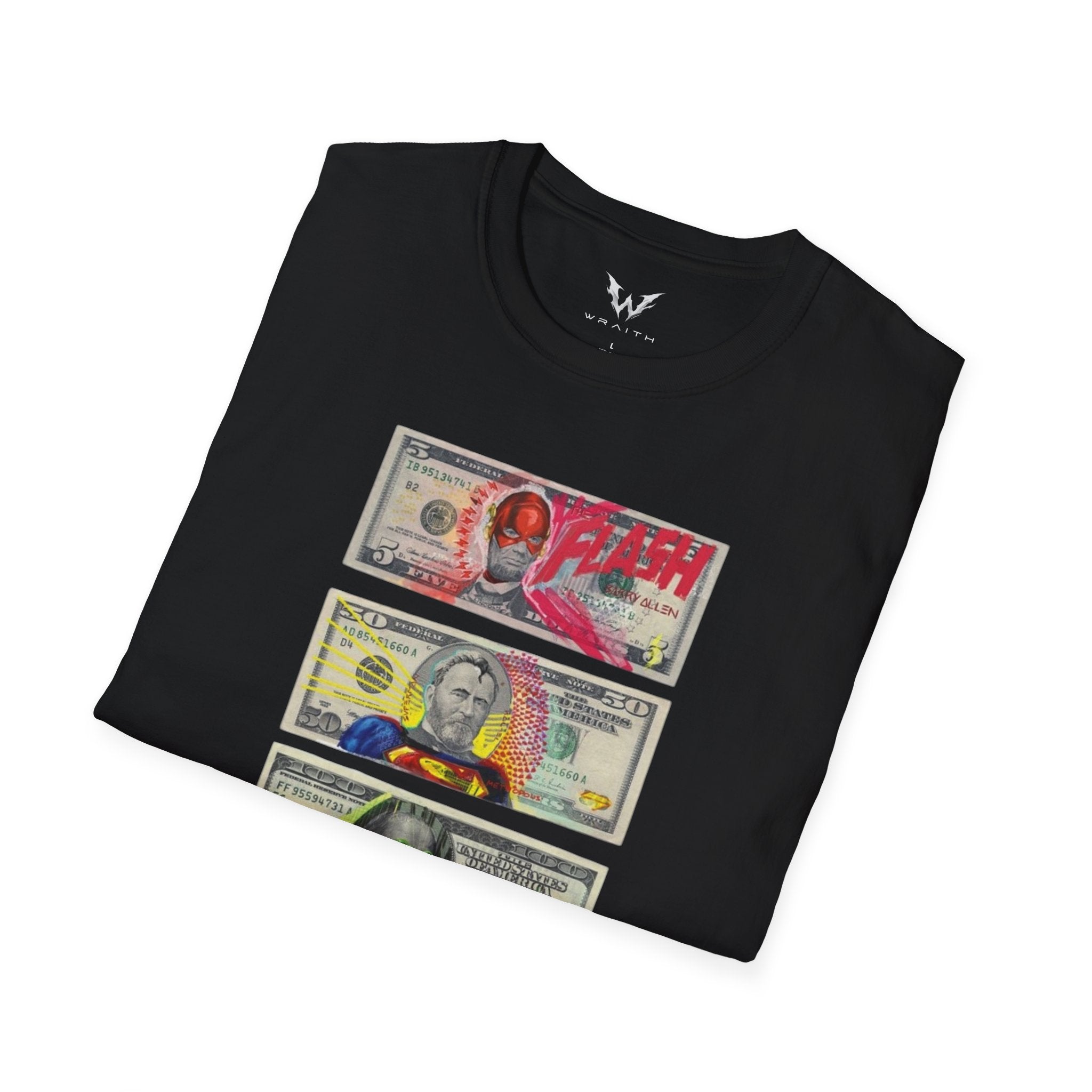 Superhero Cash Stack Tee
