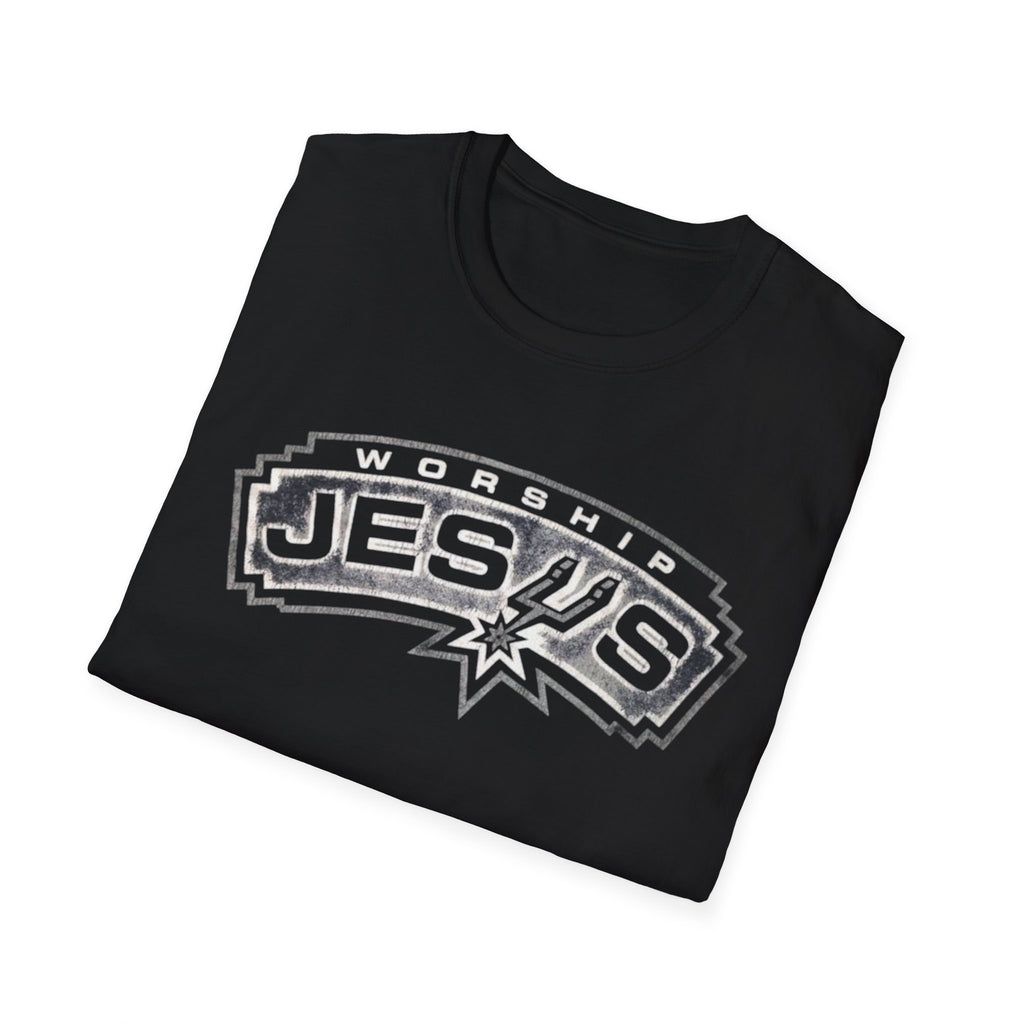 Spurs Worship Jesus T-Shirt