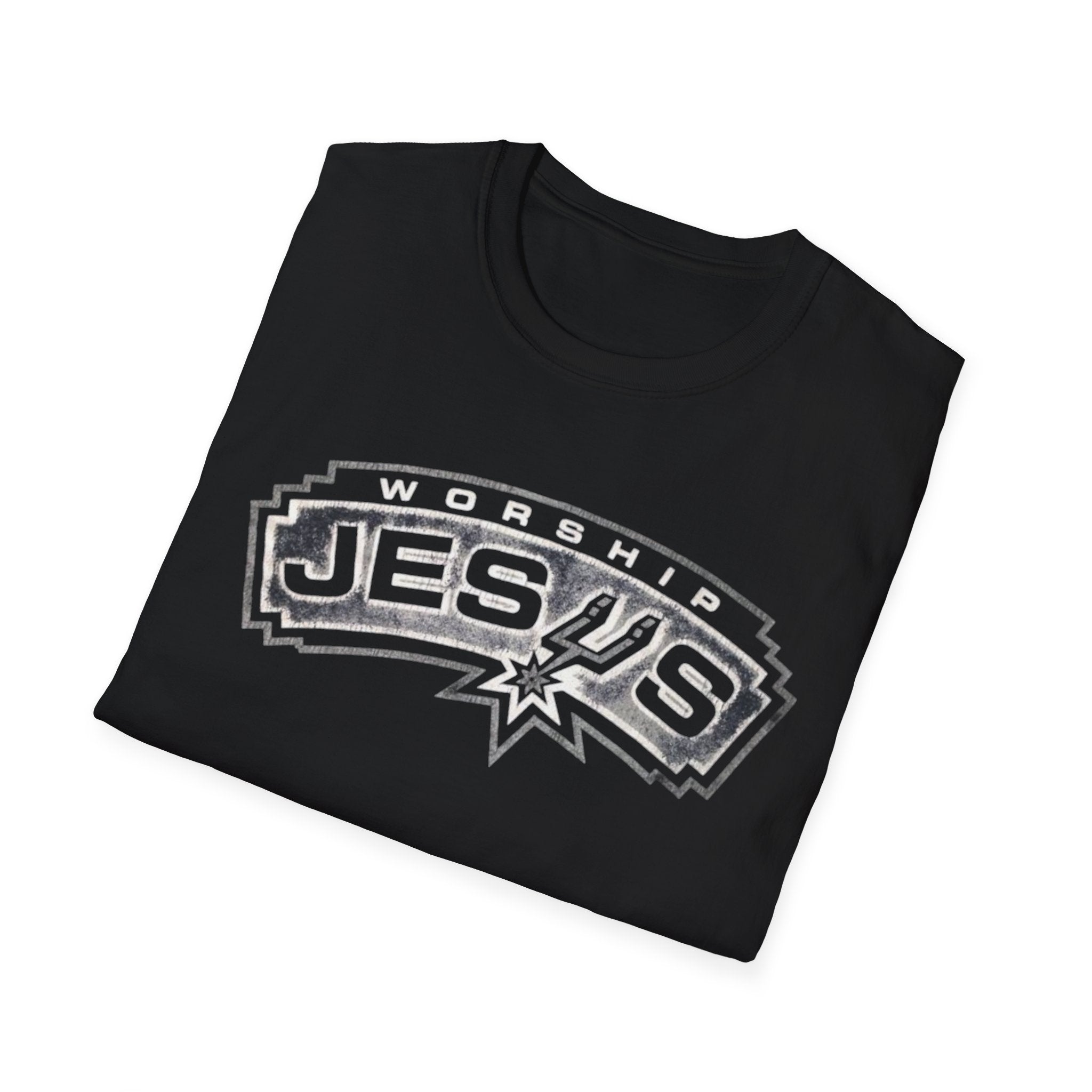Spurs Worship Jesus T-Shirt