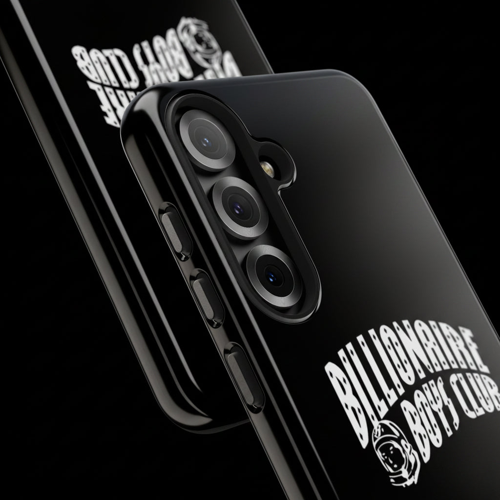 Billionaire Boys Club Tough Phone Case — Black Logo Protective Cover