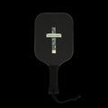 Pickleball Paddle Set — Black Cross Money Design Kit (2 Paddles + Balls)