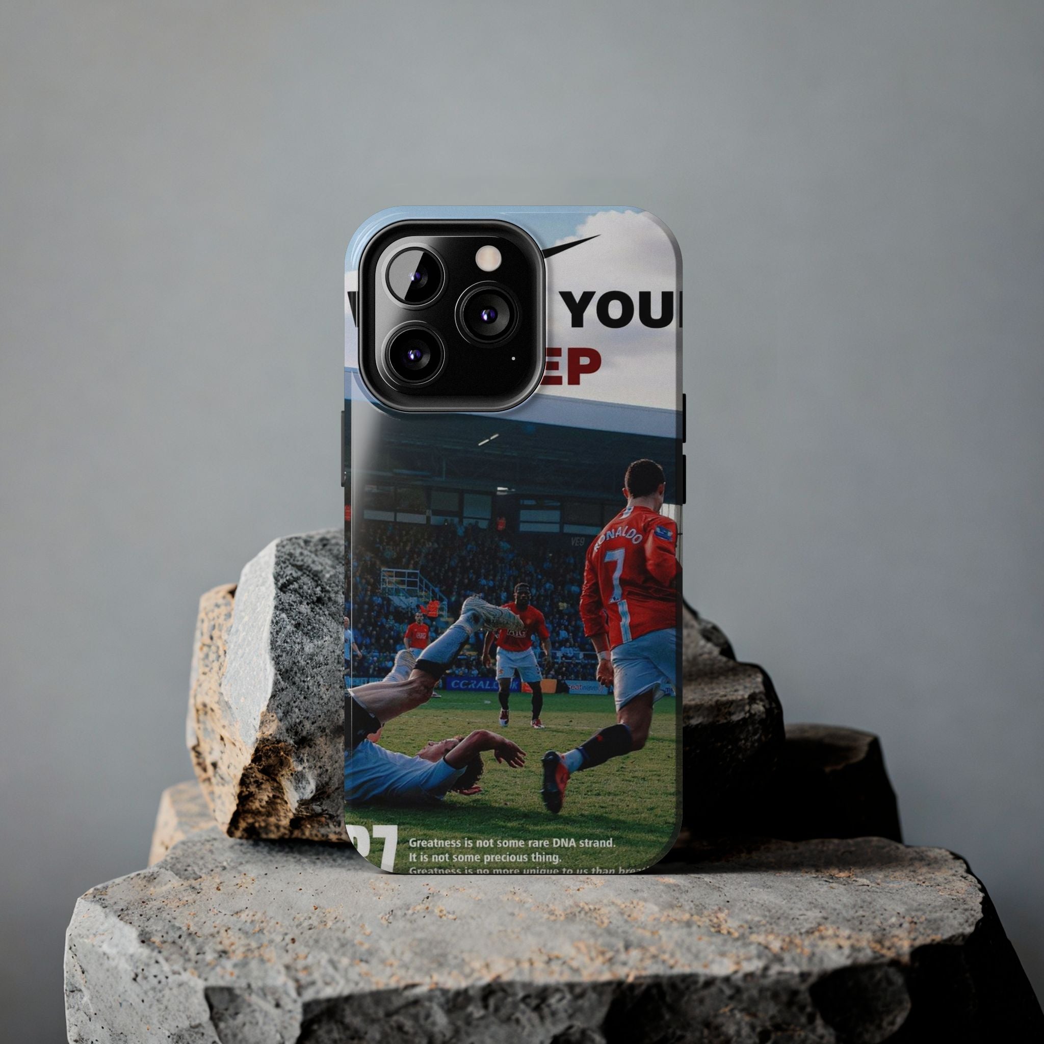 CR7 "Watch Your Step" Phone Case