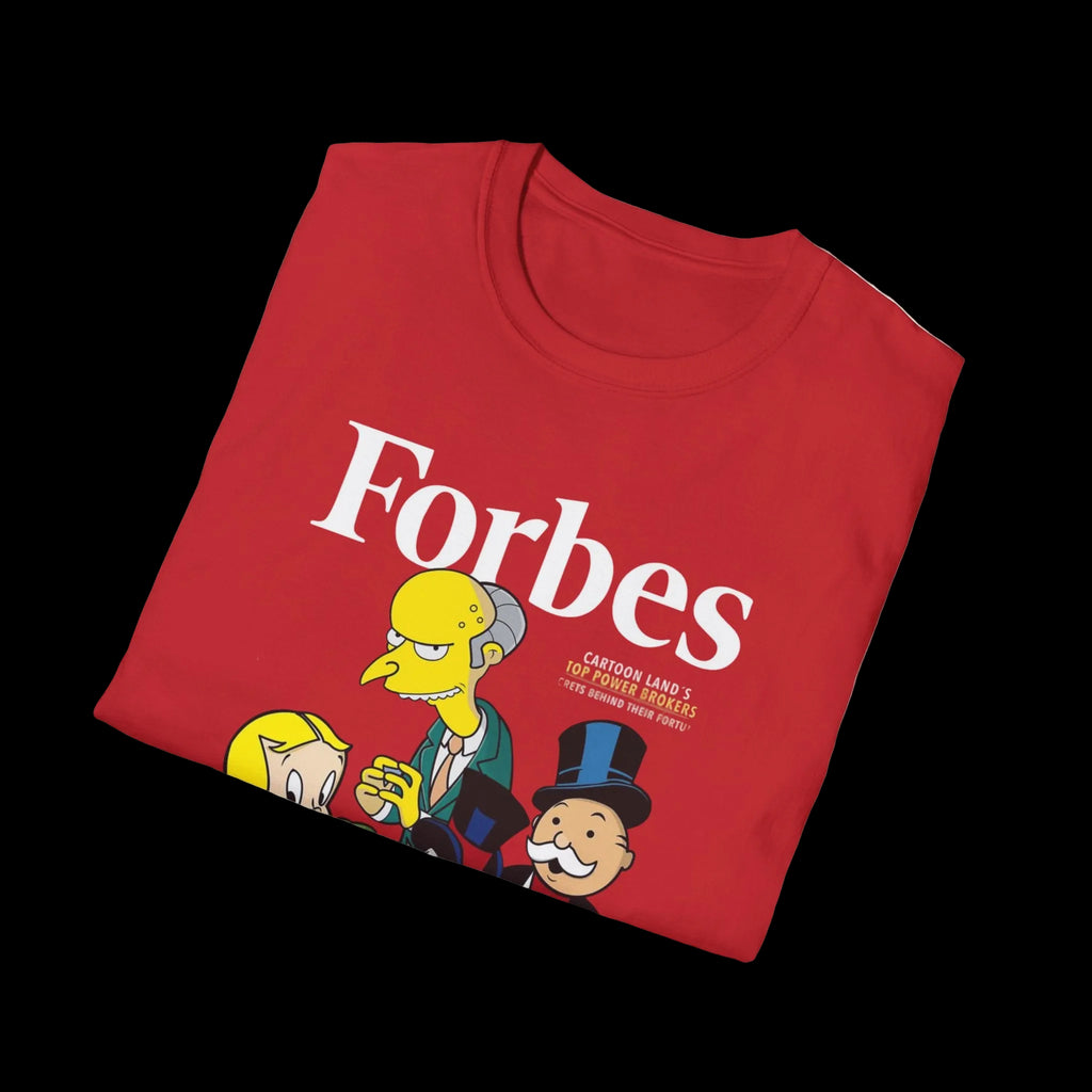 T-Shirt — 'Billionaires' Cartoon Parody Graphic Tee