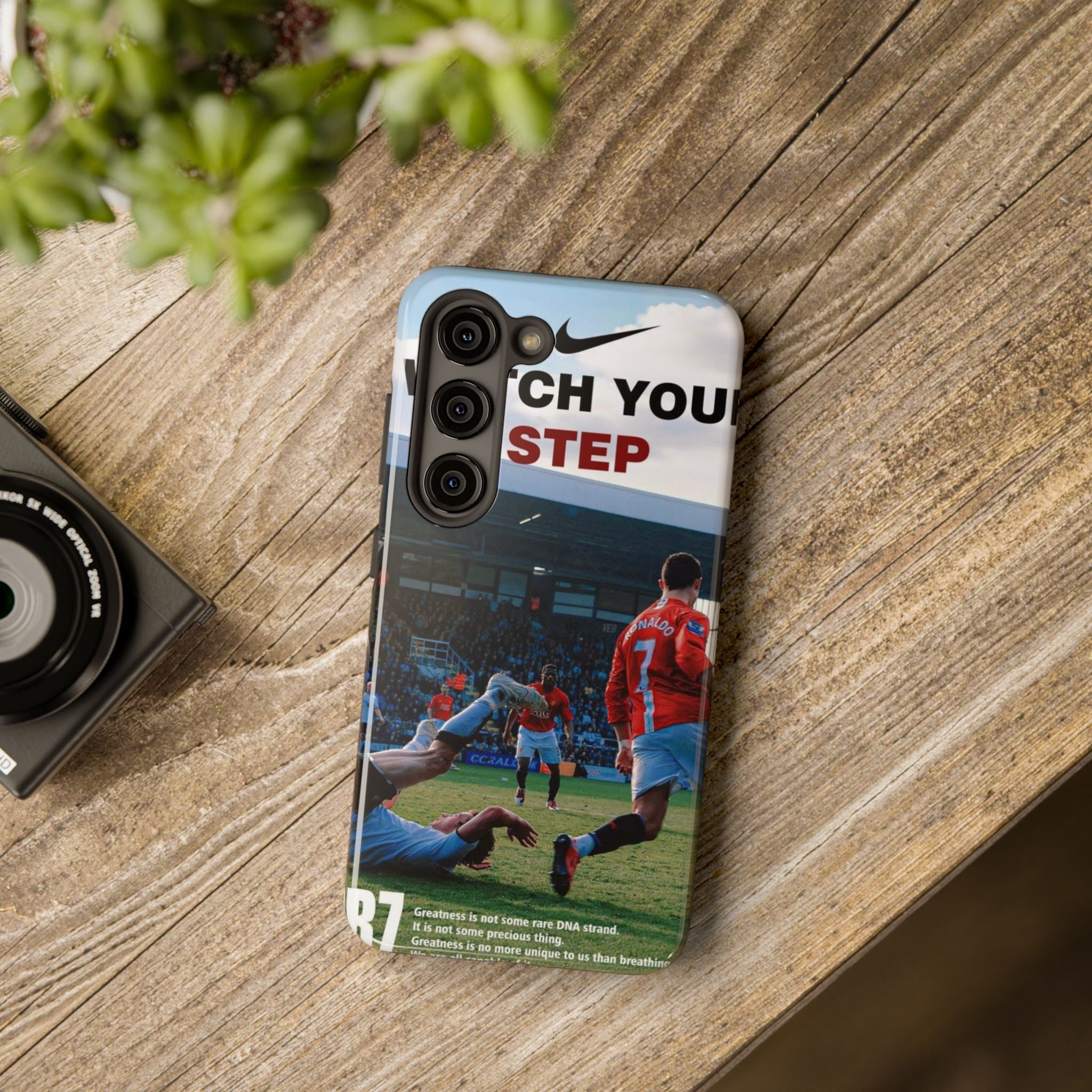 CR7 "Watch Your Step" Phone Case