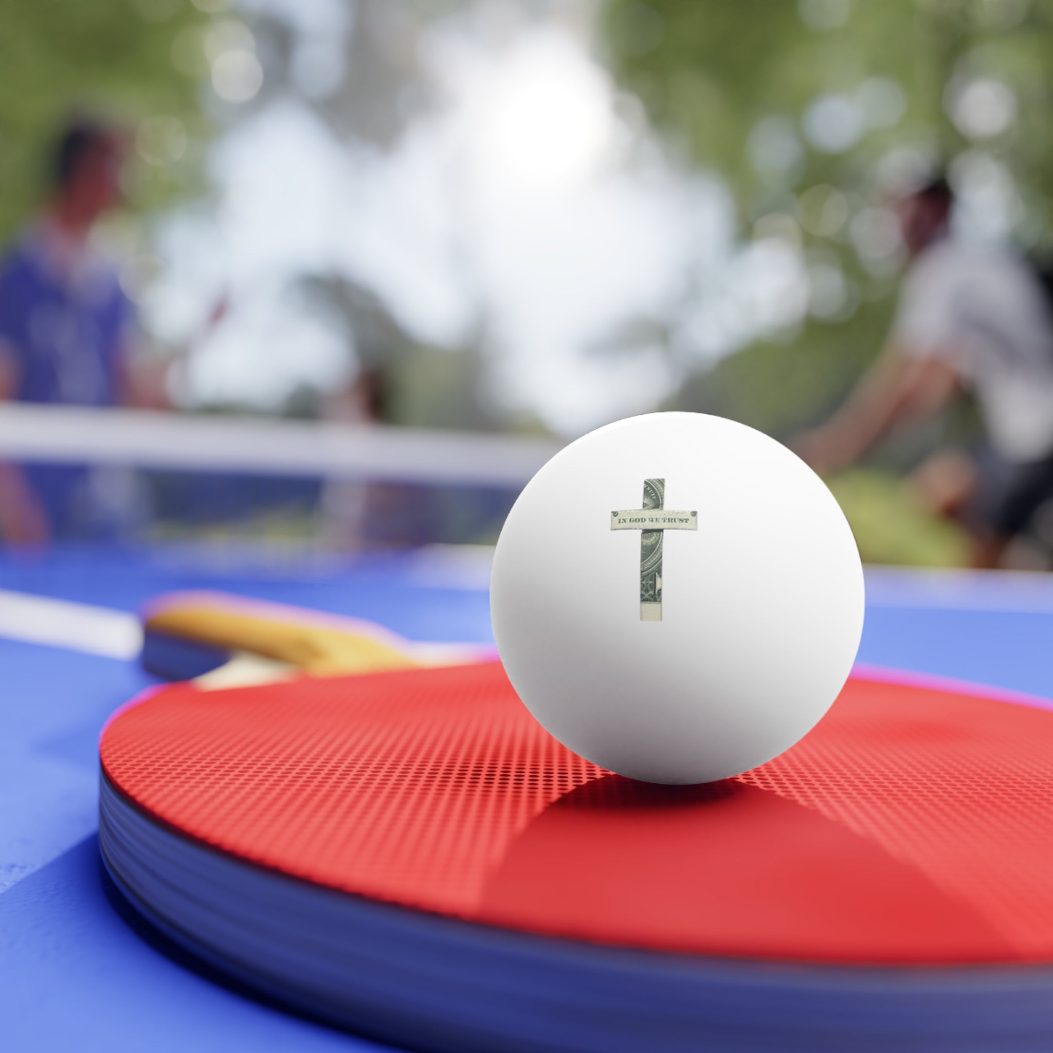 Ping Pong Balls (6-Pack) — Cross Dollar Design Table Tennis Balls