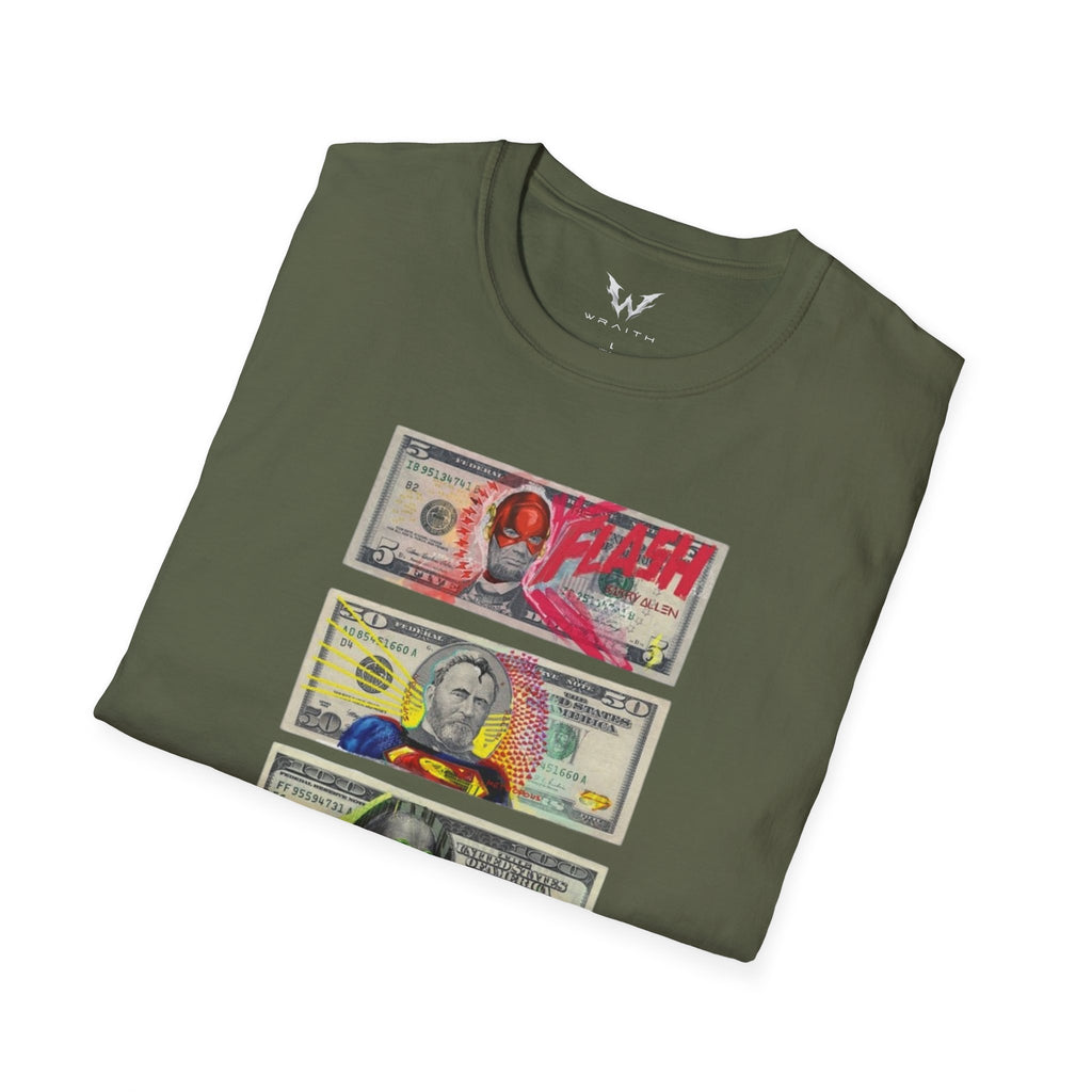 Superhero Cash Stack Tee