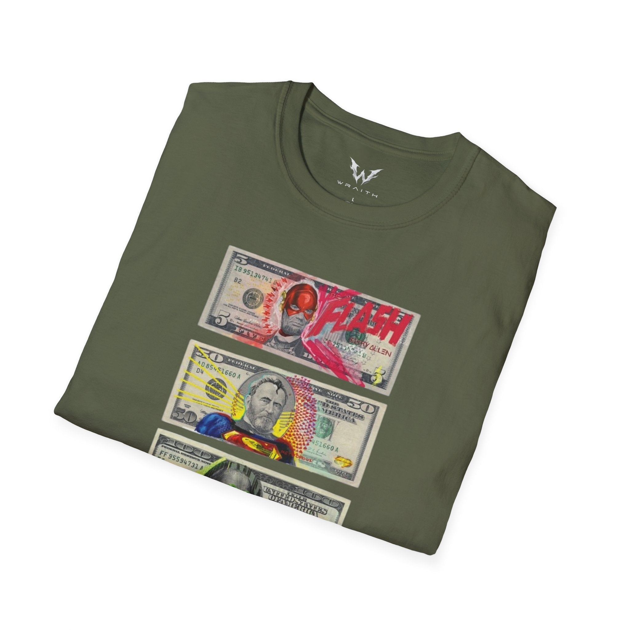 Superhero Cash Stack Tee