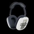 AirPod Max Case — “Money talks. We translate.” Vintage Newspaper Design