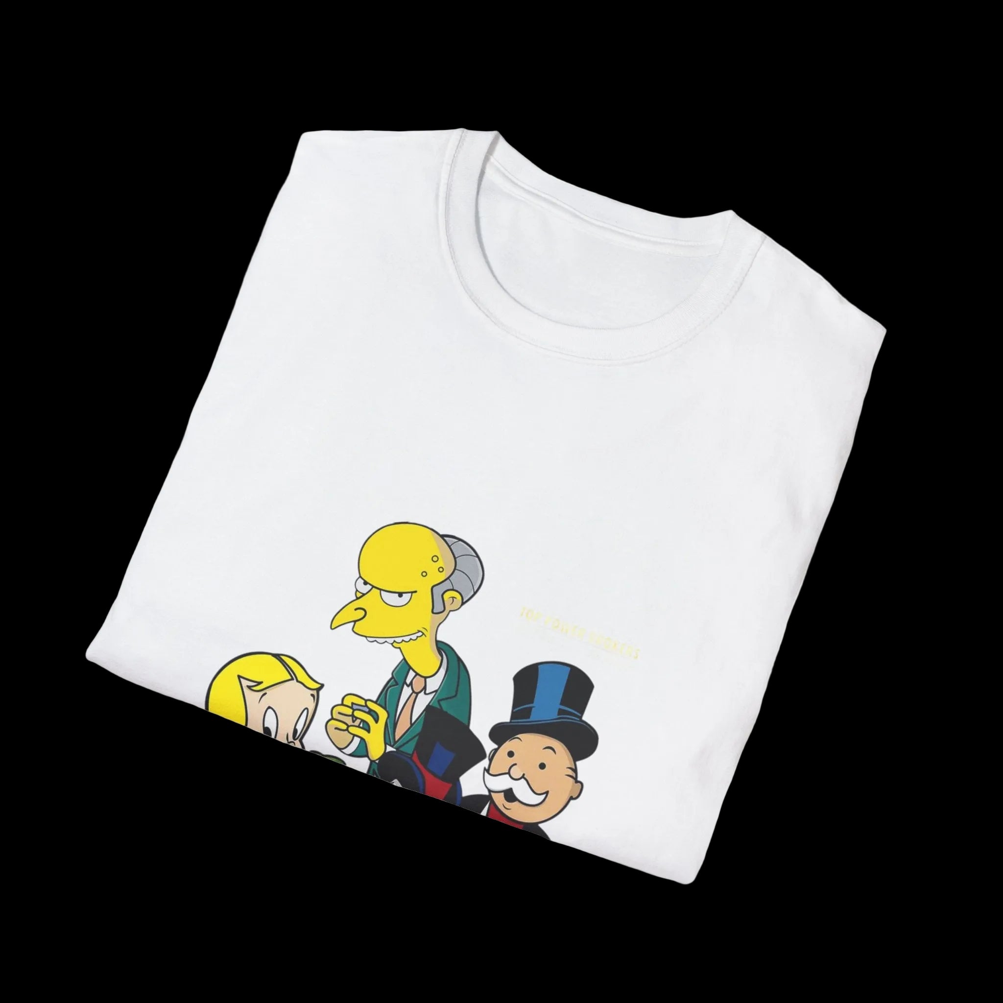 T-Shirt — 'Billionaires' Cartoon Parody Graphic Tee