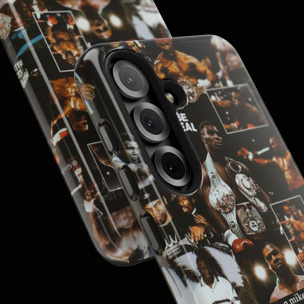 Mike Tyson Collage Tough Phone Case