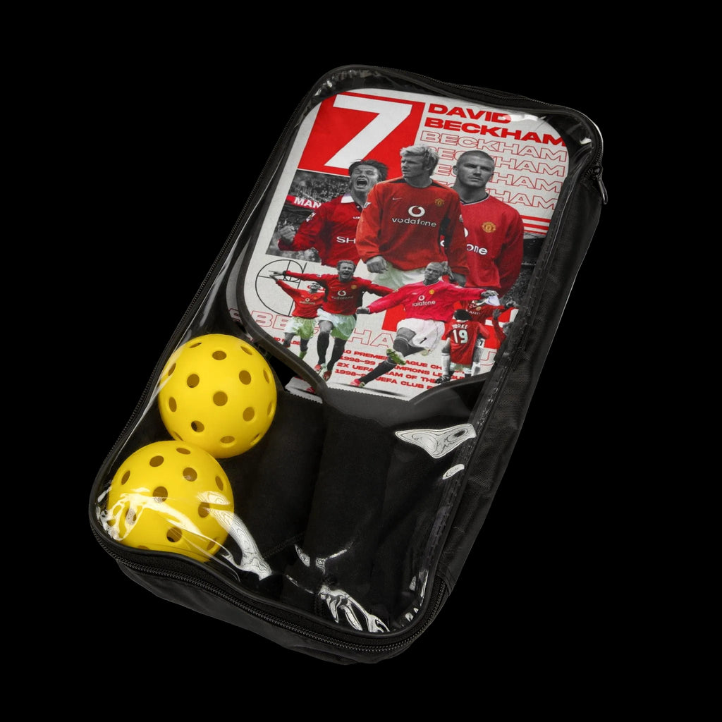 David Beckham #7 Soccer Retro Pickleball Paddle Set