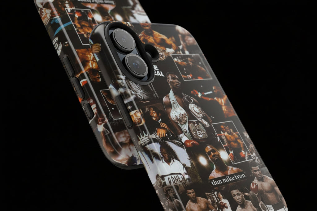 Mike Tyson Collage Tough Phone Case