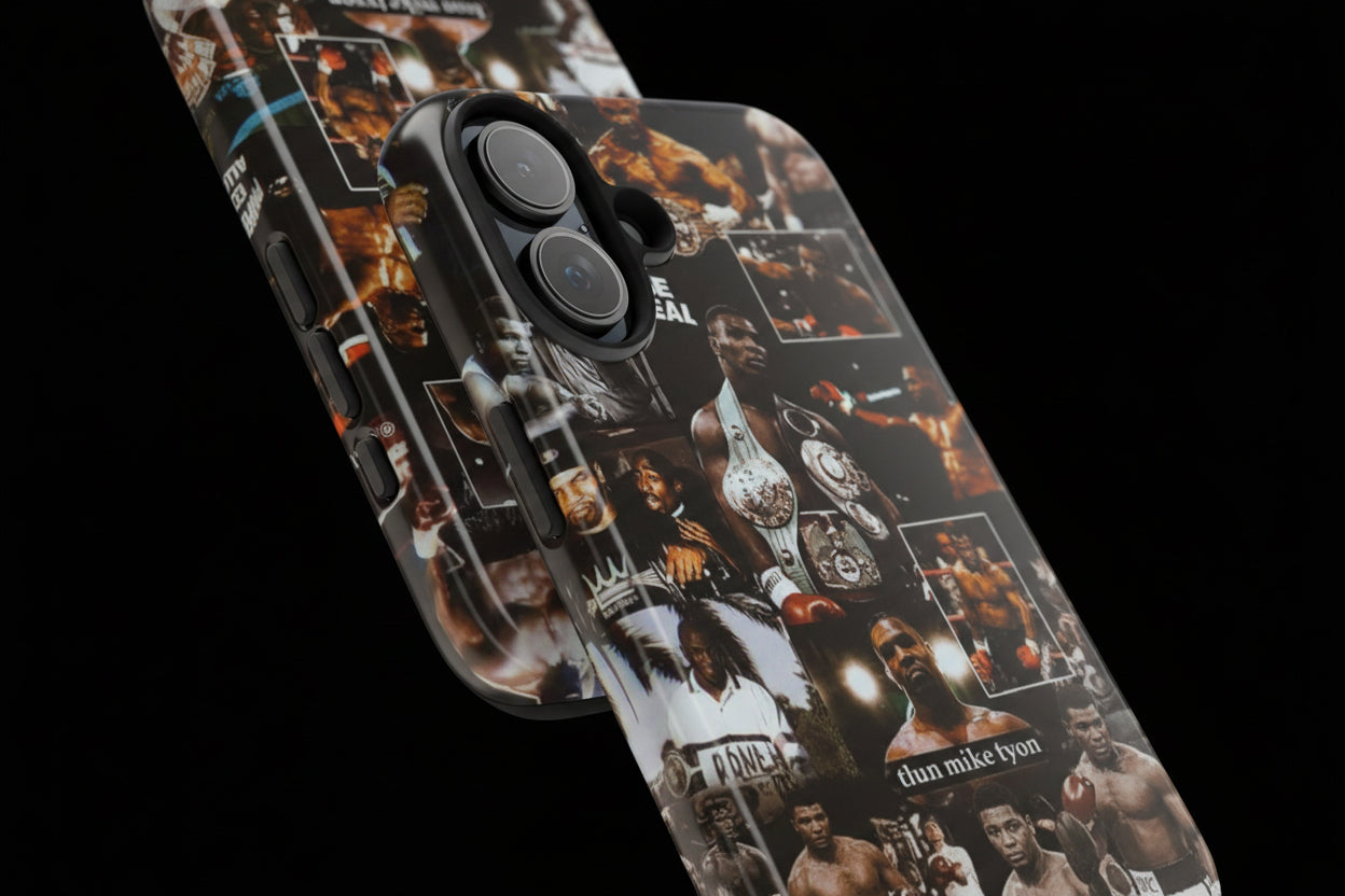 Mike Tyson Collage Tough Phone Case
