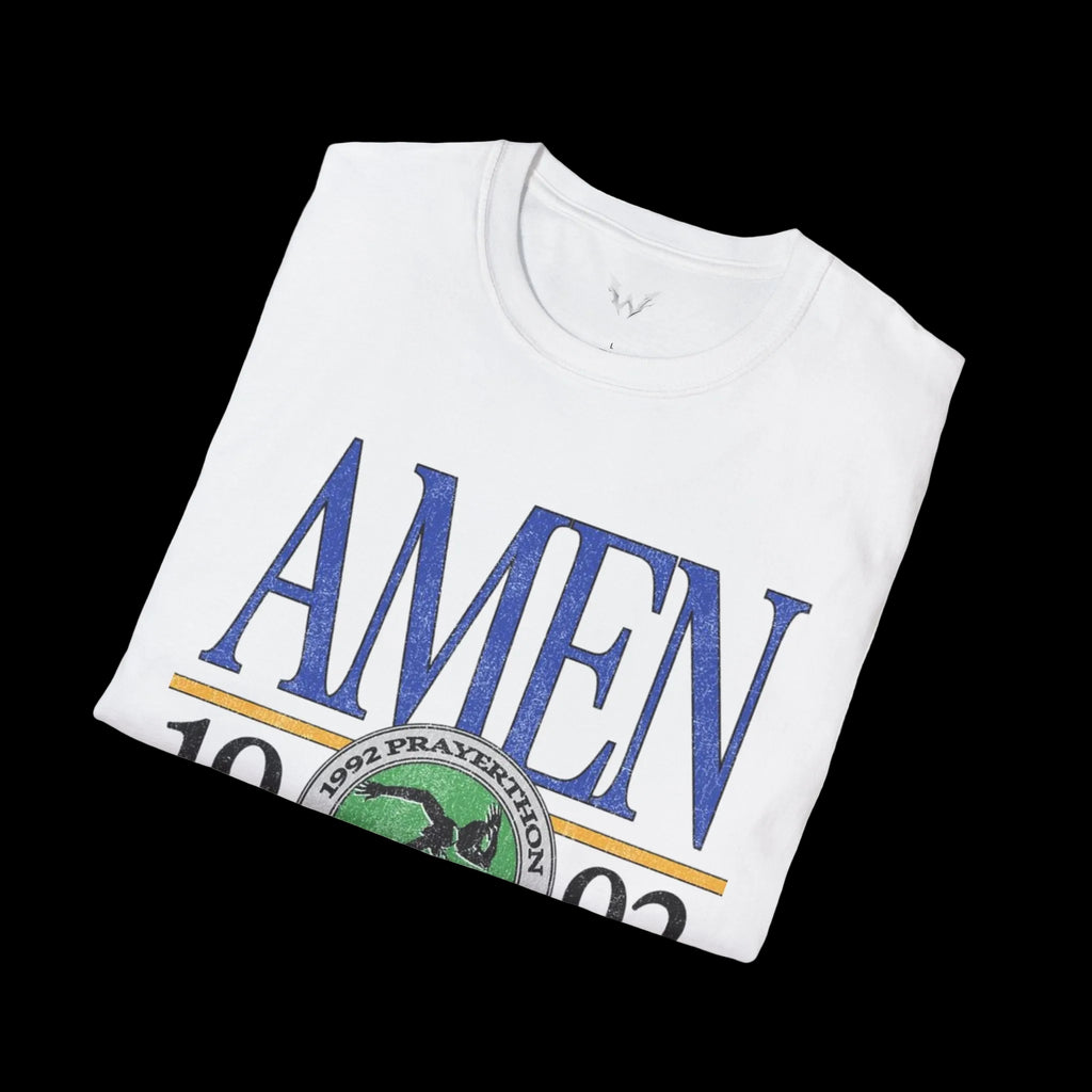Amen 1992 Prayer Marathon T-Shirt
