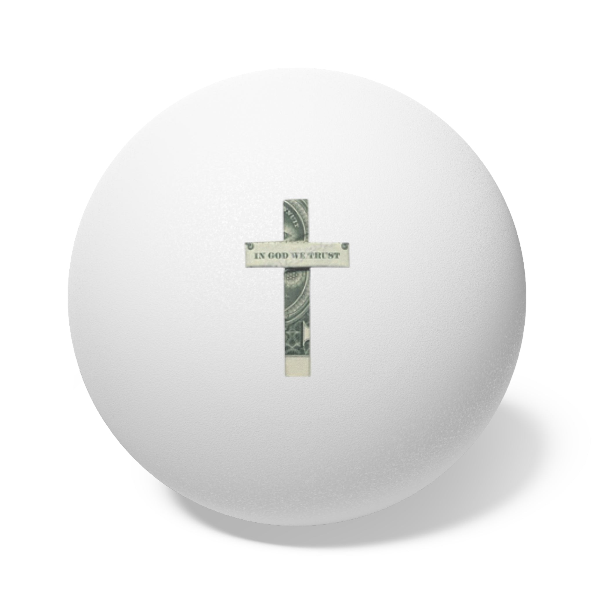 Ping Pong Balls (6-Pack) — Cross Dollar Design Table Tennis Balls