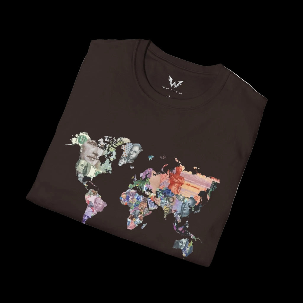 World Map Collage T-Shirt