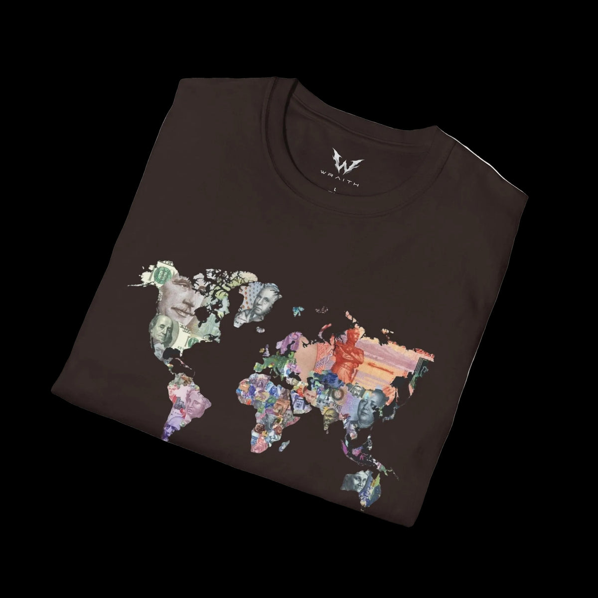 World Map Collage T-Shirt
