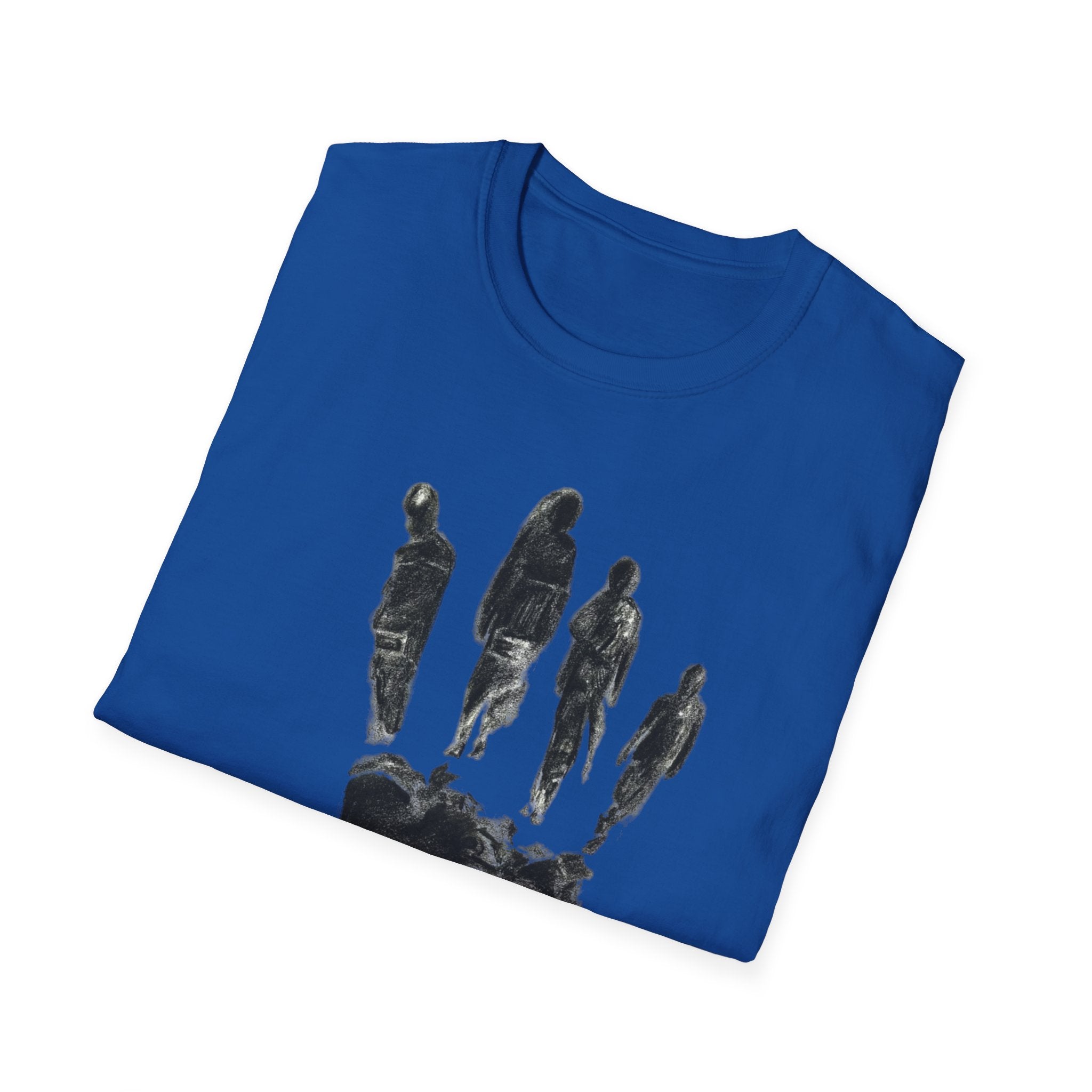 Abstract Handprint Silhouette T-Shirt