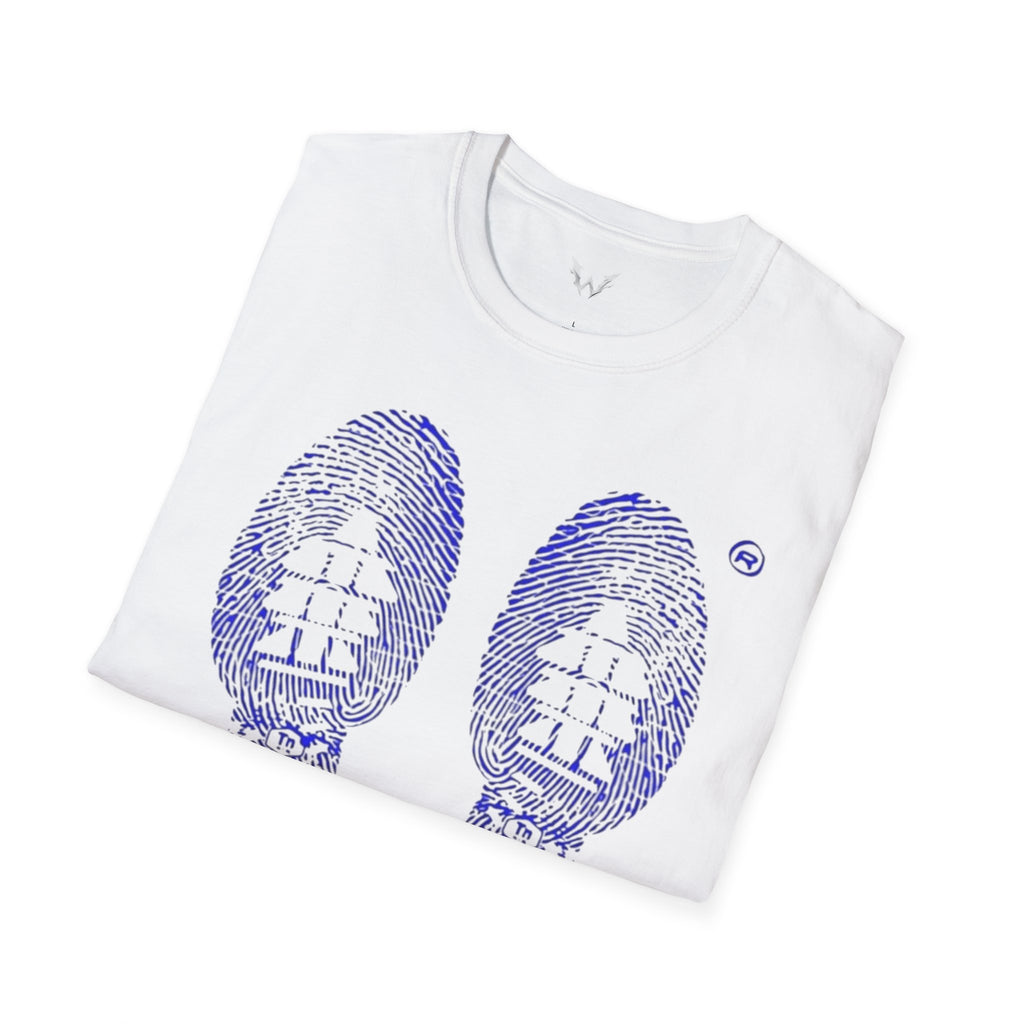Shoe Sole Fingerprint Graphic Tee