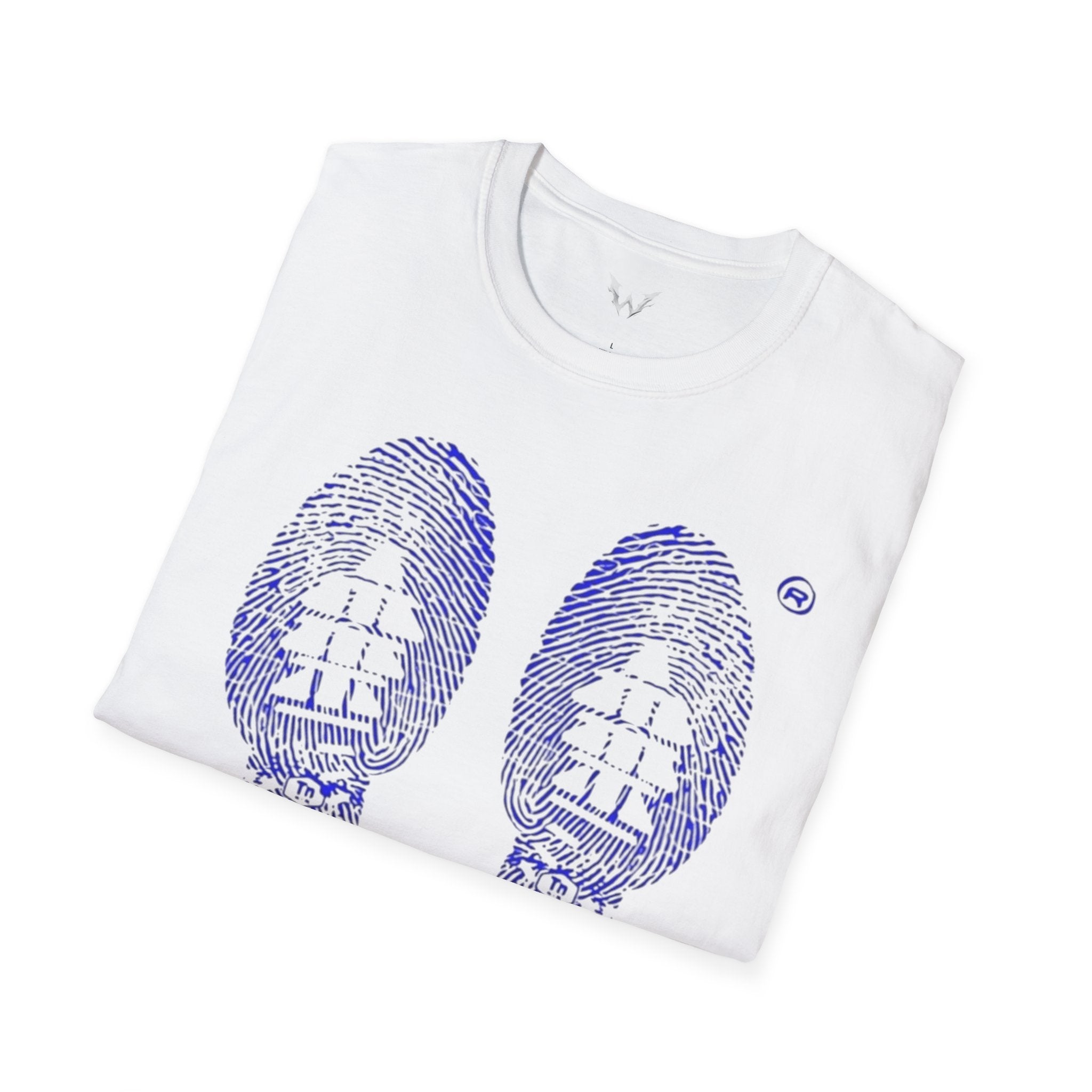 Shoe Sole Fingerprint Graphic Tee