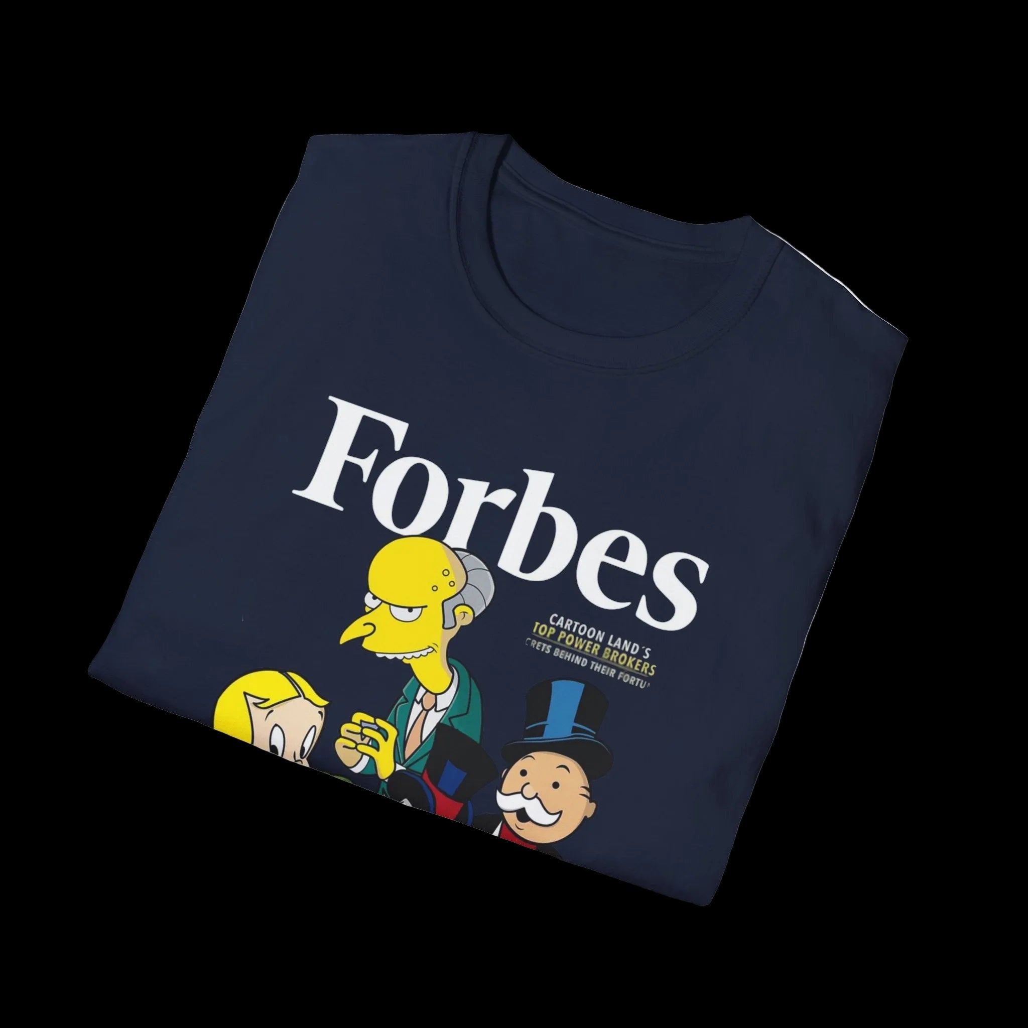 T-Shirt — 'Billionaires' Cartoon Parody Graphic Tee