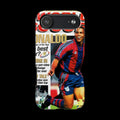 R9 Soccer Magazine Phone Case
