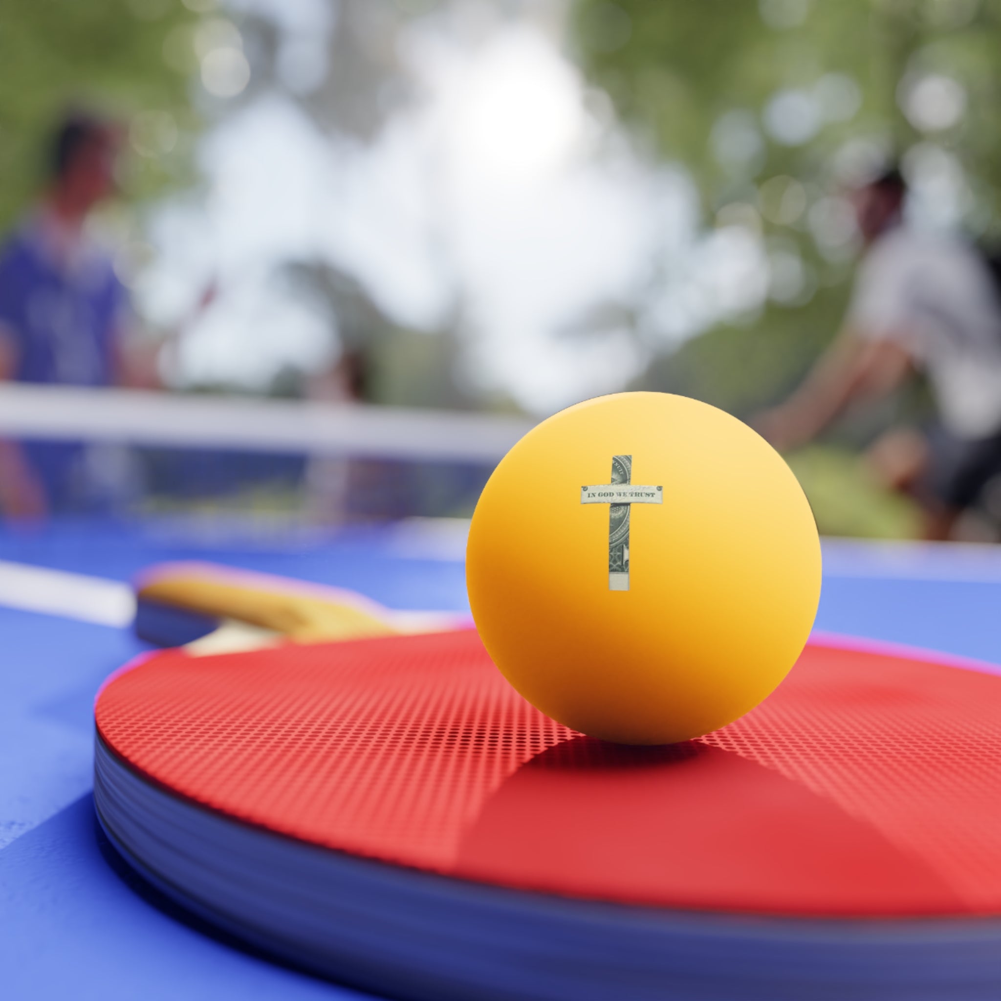 Ping Pong Balls (6-Pack) — Cross Dollar Design Table Tennis Balls