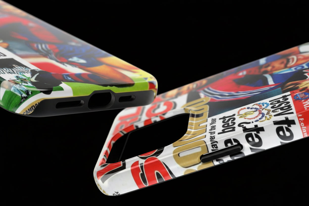 R9 Soccer Magazine Phone Case