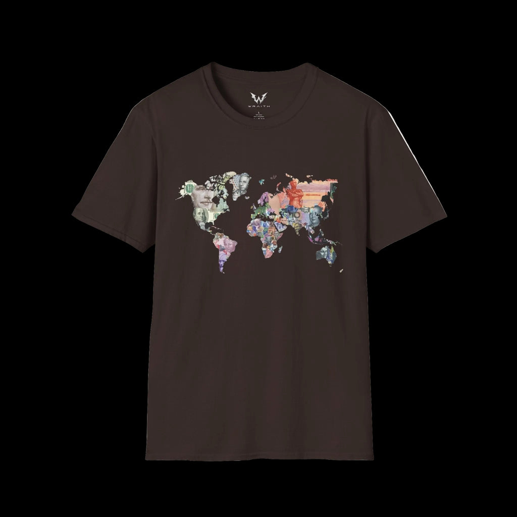 World Map Collage T-Shirt